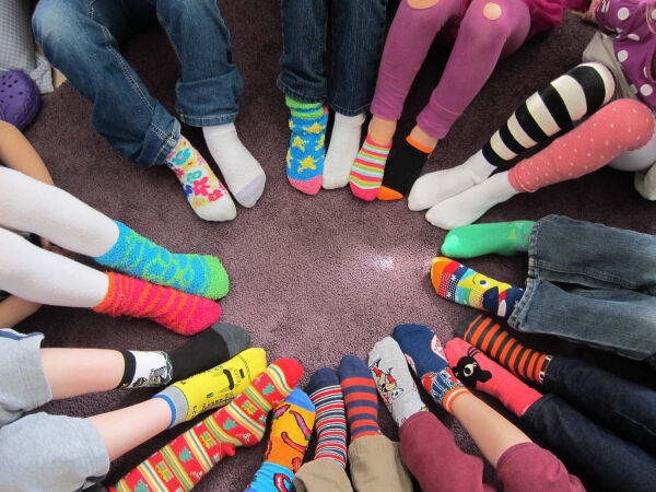 Verdensdagen for Downs syndrom – Rock sokkene –21.3.2023
