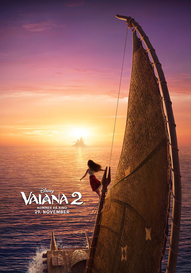 Vaiana 2 - kommer i november
 Foto: Disney