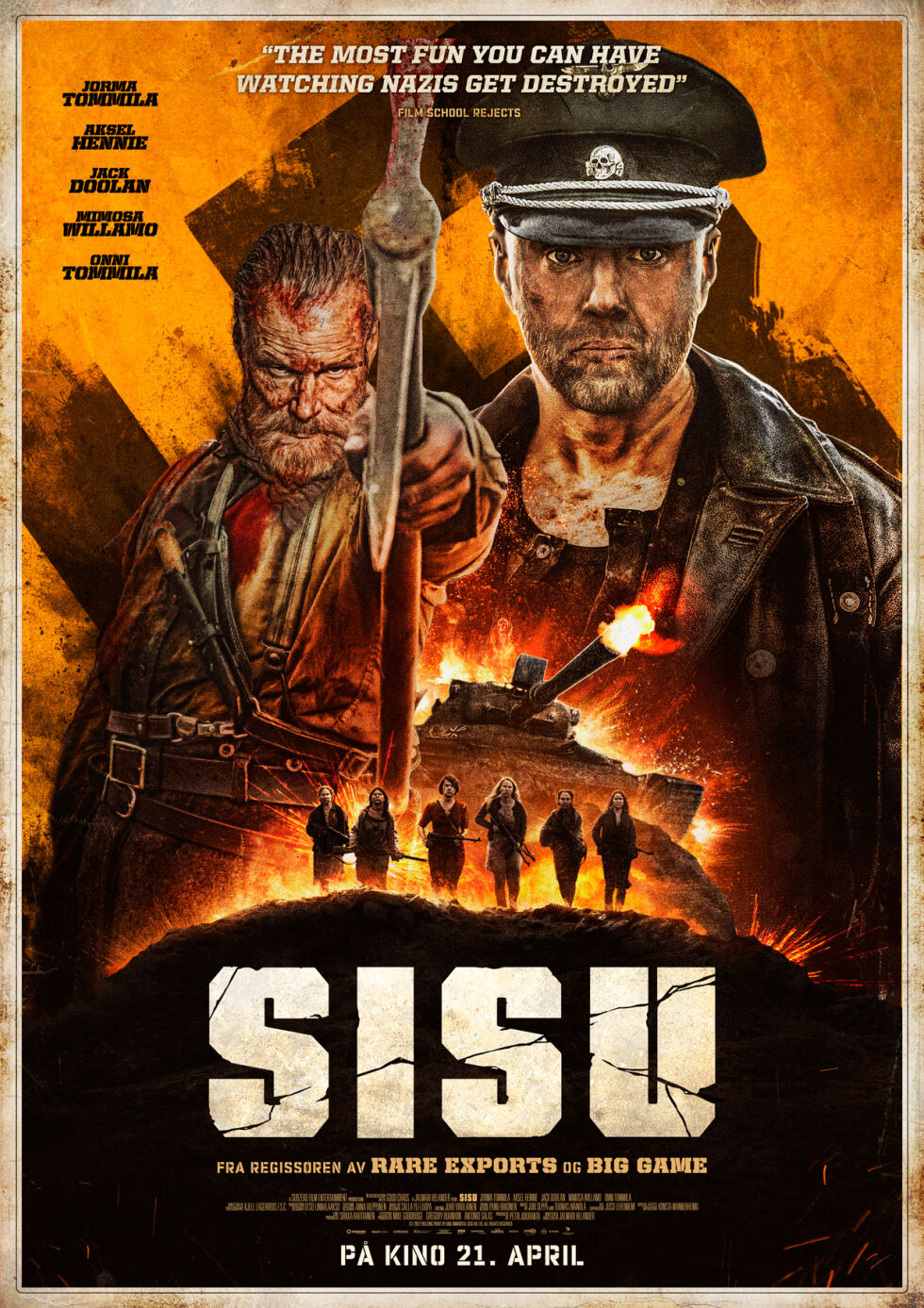 I "Sisu" finner vi blant andre Axel Hennie på rollelista.
 Foto: Nordisk Film Distribusjon